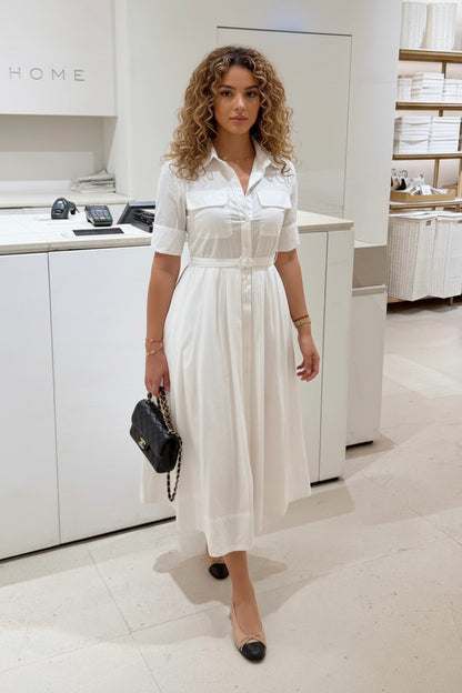 Long shirt dress